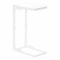 Monarch Specialties Accent Table, C-shaped, End, Side, Snack, Living Room, Bedroom, Contemporary, Modern I 3478